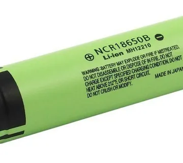 Baterija Panasonic Li-ion 18650 3.7V 3400mAh - cover