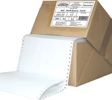 Papir beskonačni  234x12 1+1 bianco Stimy 1000/1 - cover