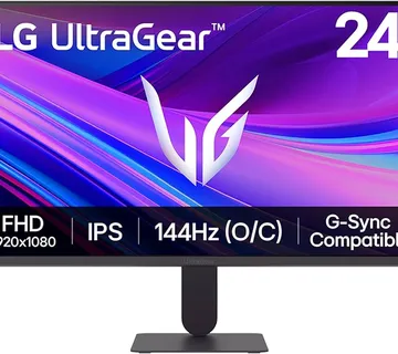 LG 24G411A 23,6", FHD, IPS, 144Hz, G-sync, HDMI, - cover