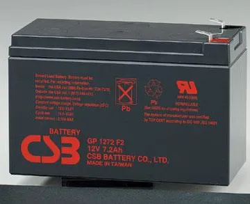 Accu Bat Csb Gp1272, 12V/7.2Ah (F2) - cover