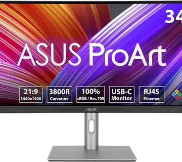 ASUS PA34VCNV 34", DP, 2xHDMI, 96W, RJ45, IPS - cover