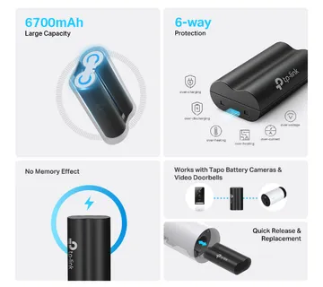 TP-Link Tapo A100, Tapo Battery Pack - cover