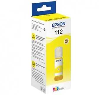 Tinta EPSON EcoTank 112 Yellow - cover