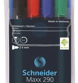 Marker za bijelu ploču i flichart 2-3mm Schneider Maxx 290 4/1 - Karlovac