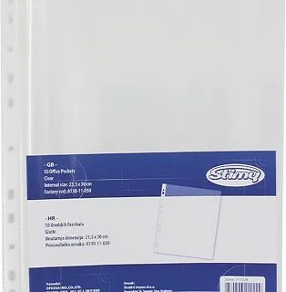 Fascikl uložni pvc A4 130mic A130-11-050 50/1 sjajni - cover