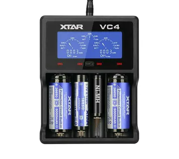 Punjač baterija XTAR VC4 Usb, Lcd - cover