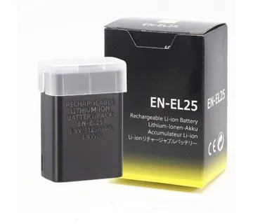 Baterija Nikon En-El25 - cover