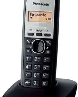 Telefon PANASONIC KX-TG1911 bežični - crno-sivi - cover