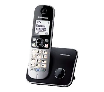 Telefon PANASONIC KX-TG6811FXB bežični - crni - cover