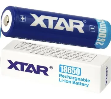 Baterija XTAR 18650 3,7V Li-ion 2600mAh - sa zaštitom - cover