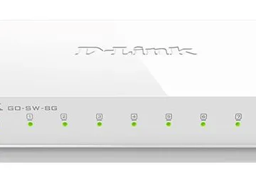 D-Link switch neupravljivi, GO-SW-8G/E - cover