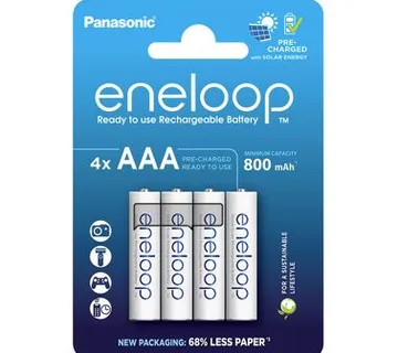 Baterija PANASONIC Rechargeable 750mAh AAA ENELOOP - B4 - cover