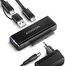 AXAGON ADSA-FPX USB CM -> SATA 6G, 2,5"/3,5" HDD/SSD, C->A Adapter - cover