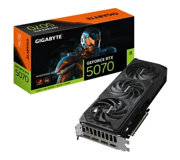 Gigabyte GF RTX5070 WF3 OC, 12GB GDDR7 - cover