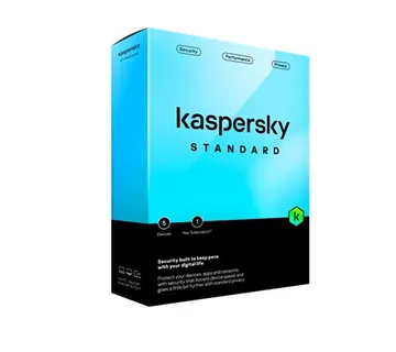 Software KASPERSKY Standard 3 dv, 1 y - cover