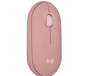 Miš LOGITECH M350s Pebble Mouse 2 Bluetooth - Tonal Rose - cover