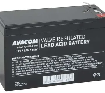 Avacom UPS baterija 12V 9Ah F2 HighRate - cover