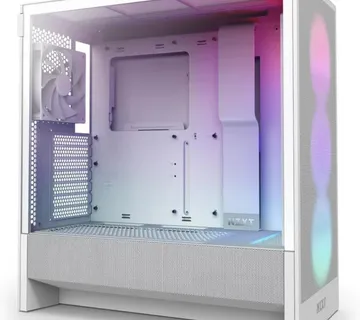NZXT H5 Flow RGB 2024, bijelo bez napajanja, ATX - cover
