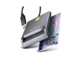 Čitač pametnih kartica AXAGON CRE-SM3TC USB-C 2.0 - cover