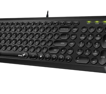 Genius SlimStar Q200, tipkovnica, USB, crna - cover