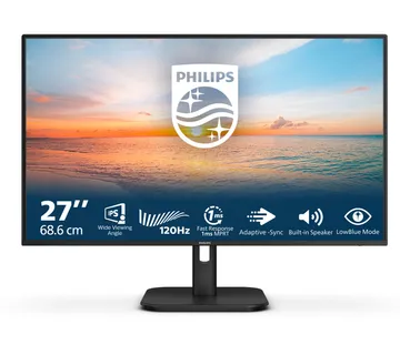 Philips 27" 27E1N1200A, VGA, HDMI, DP, 120Hz, zvuč - cover