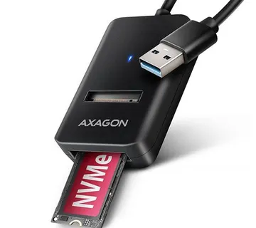 HDD DOD Ladica SATA & NVMe -> USB-A 3.2 Gen2, ADM2-AM, AXA - cover