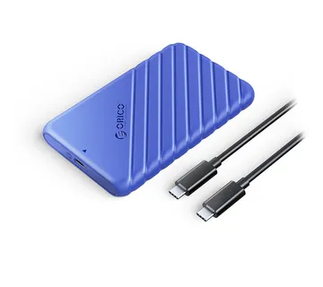 Kućište za 2.5" HDD/SSD ORICO 25PW1C-C3 S-ATA USB-C, plavo - cover