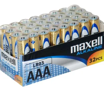 Maxell alkalne baterije LR-3/AAA, 32 komada - cover