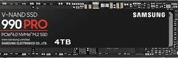 SSD 4TB Samsung 990 PRO M.2 NVMe MZ-V9P4T0BW - cover
