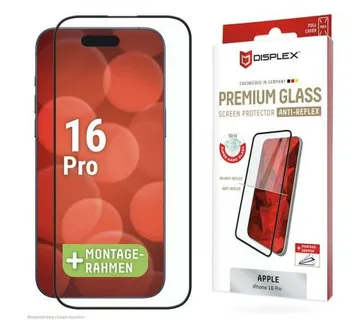 Oprema za mobitel Apple iPhone 16 Premium glass full cover Displex - cover