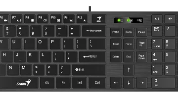 Genius SlimStar Combo 126, tipkovnica+miš, USB - cover