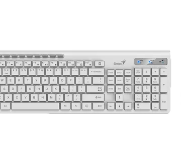 Genius SlimStar 8230, bež. tipkovnica i miš,silent - Karlovac