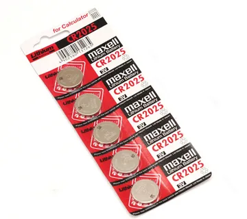 Maxell lit. dugm. baterija CR2025,5kom, blister - cover