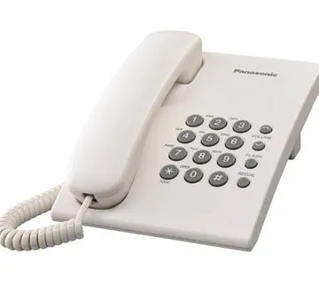 PANASONIC telefon stolni KX-TS500FXW bijeli - cover