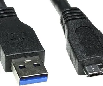 Kabel USB tip A-M<=>USB tip micro-B-M - USB3.0 za ext. hard disk 0.8m - ROLINE - cover