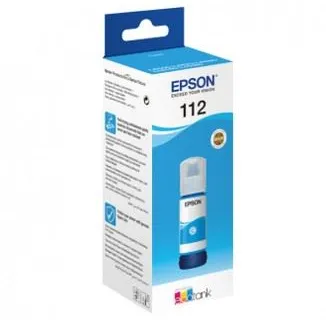 Tinta EPSON EcoTank 112 Cyan - cover