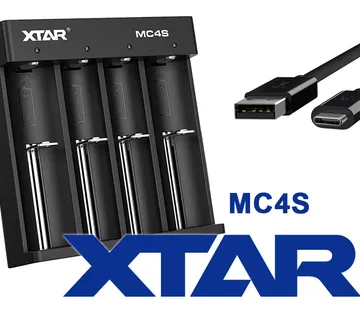 Punjač baterija XTAR MC4S Li-ion/Ni-MH USB - cover