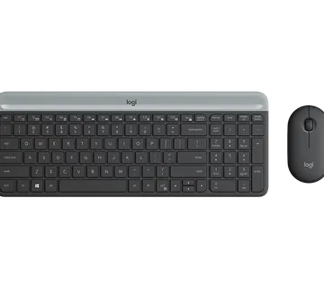 Tipkovnica LOGITECH MK470 Wireless Desktop (tipkovnica+miš) Graphite - cover