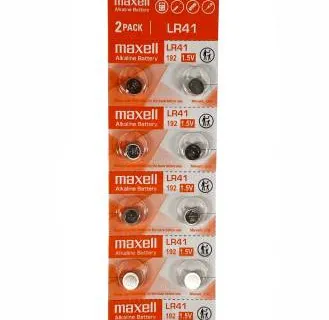Maxell alkalna dugmasta baterija LR41, 10 kom, 5x2 - Karlovac