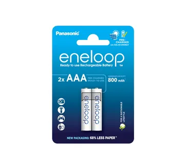 Baterija PANASONIC Rechargeable 750mAh AAA ENELOOP - B2 - cover