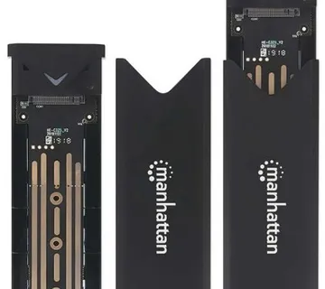 Manhattan kućište 2xM.2 NVMe,USB 3.2 Gen2,USB-C,Al - Karlovac