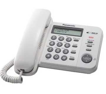 Telefon PANASONIC KX-TS560W White - stolni - cover