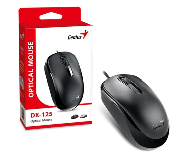 Genius DX-125, optički miš, USB, crni - Karlovac
