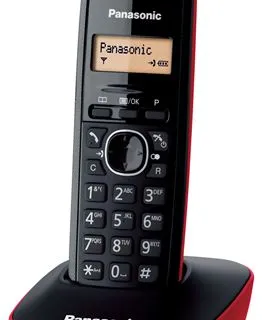 PANASONIC telefon bežični KX-TG1611FXR crveni - cover