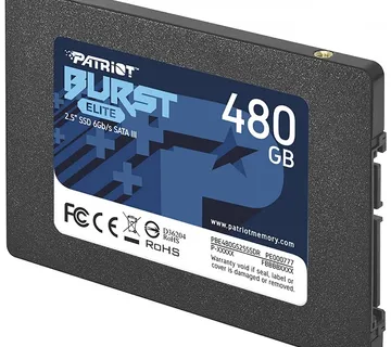 Patriot SSD Burst Elite R450/W320, 480GB, 7mm,2.5" - cover
