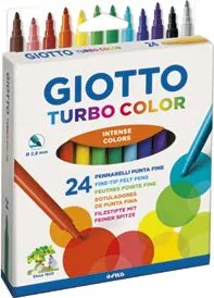 Flomaster školski 24/1 Giotto Turbo Color Fila 0715 - cover