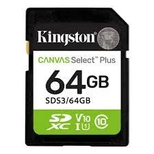 MEM SD 64GB Kingston Canvas Select Plus SDS3/64GB - cover