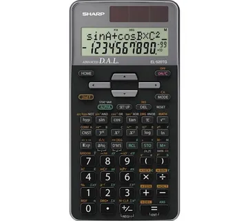 Kalkulator tehnički 10+2 mjesta 400 funkcija Sharp EL520TGGY - cover