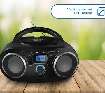 Radio prijemnik Manta BBX006 crni - cover