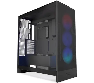 NZXT H7 Flow RGB 2024, crno bez napajanja, ATX - cover